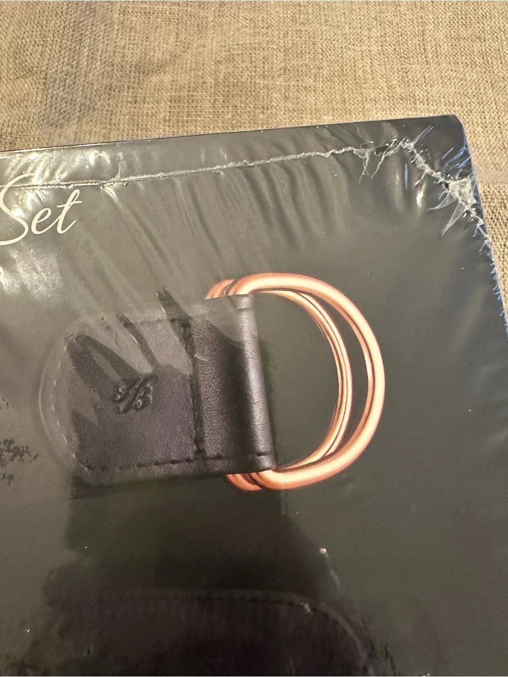 Honey Birdette Bondage Set — Black & Rose Gold Accents